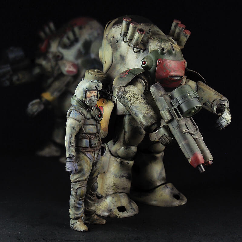 1/20 Hasegawa Ma.K #07 MK44 Ammoknights (Smartgun Equipment Type)
