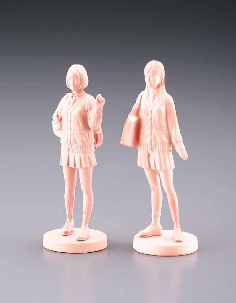 1/35 Kaiyodo Ma.K Gachanen Krieger - Kow Yokoyama World with Highschool Girls (Blind bag item)