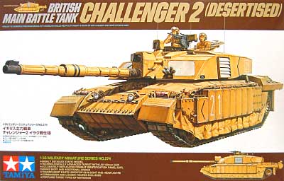 1/35 Tamiya MM #274 British Main Battle Tank Challenger 2 Desertised ver.