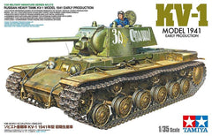 1/35 Tamiya MM #372 Russian Heavy Tank KV-1 Model 1941 Early Production