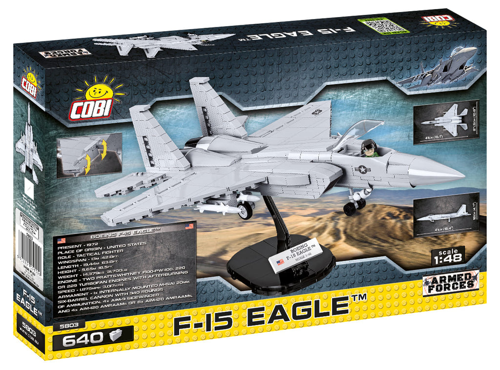 1/48 Cobi Armed Forces #5803 U.S. Fighter McDonnell Douglas F-15 Eagle