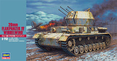 1/72 Hasegawa MT48 German Self-Propelled Anti-Aircraft Gun Flakpanzer IV/2cm Flakvierling 38 Wirbelwind