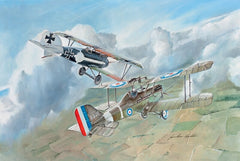 1/72 Italeri #1374 British Fighter Royal Aircraft Factory S.E.5a & German Fighter Albatros D.III
