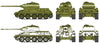 1/72 Italeri #7515 Soviet Medium Tank T-34/85 Fast Assembly (Contains 2 Models)