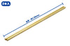 1.3mm C Pipe (Brass Pipe) (1.3/0.55mm outer/inner diameter x 130mm long) (2 pieces)