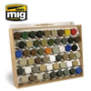 10ml Ammo Storage System for Tamiya/GSI Creos Paint (for 54 Jars) (40 x 30 x 6.5cm when assembled)