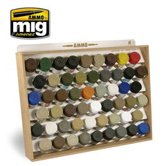 10ml Ammo Storage System for Tamiya/GSI Creos Paint (for 54 Jars) (40 x 30 x 6.5cm when assembled)