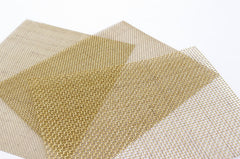 #150 Brass Wire C Mesh (0.09mm reticulation, 0.07mm Wire diameter) (90mm x 70mm) (1 piece)