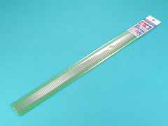 3.0mm Clear Plastic Beam Pipe (3.0/2.0mm outer/inner diameter x 400mm long) (6 pieces)