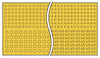 GT71 Mr. Pre-Cut Masking Sheet Round & Triangle (100 x 175mm) (1 sheet each)
