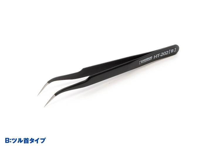 HT202 Extra-Fine Needle Shape Tweezers (4 types 1 each)