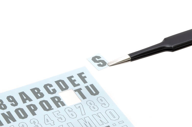 HT202 Extra-Fine Needle Shape Tweezers (4 types 1 each)