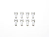 Mini 4WD AO Parts #1035 Bushing for Aluminum Wheels (White, 8 pieces)