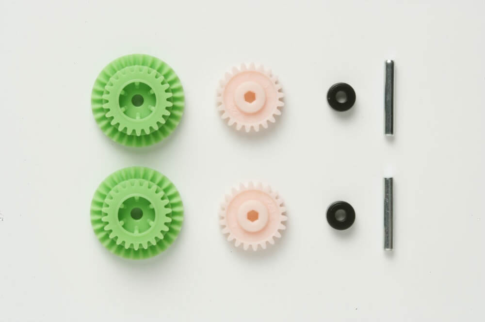 Mini 4WD GUP #349 Super Speed Gear Set (Gear Ratio 3.5:1, for MS/MA Chassis)