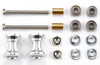 Mini 4WD GUP #403 9-8mm Double Aluminum Ball-Race Rollers (Ringless) (2 pieces)