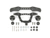 Mini 4WD GUP #412 Carbon Reinforced Rear Double Roller Stay (3 Attachment Points)