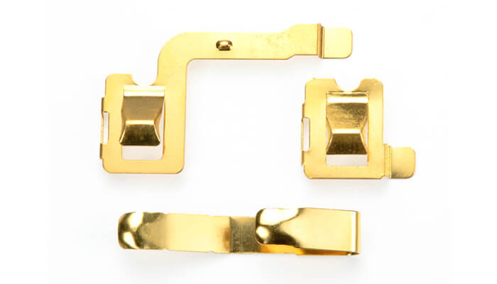 Mini 4WD GUP #421 Gold Plated Terminal Set (for Super II Chassis)