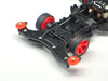 Mini 4WD GUP #524 FRP Wide Front Plate (for VZ Chassis)