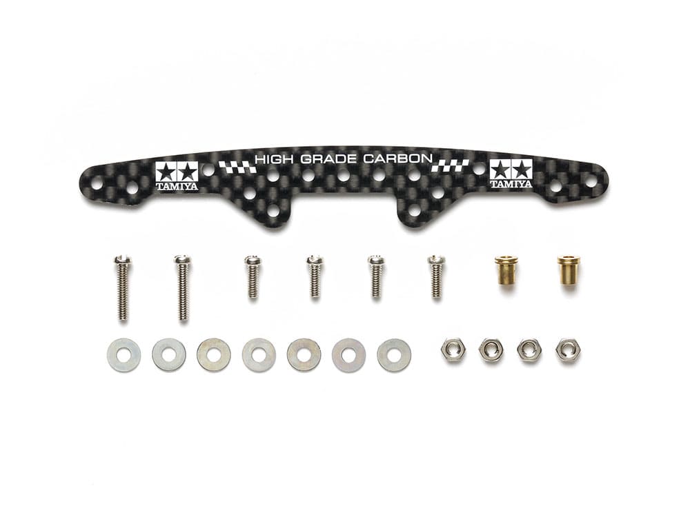 Mini 4WD GUP HG Carbon Reinforcing Plate for Super X Chassis (1.5mm)