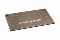 Mini 4WD GUP Mini 4WD HG Aluminum Setting Board Brown Japan Cup 2020