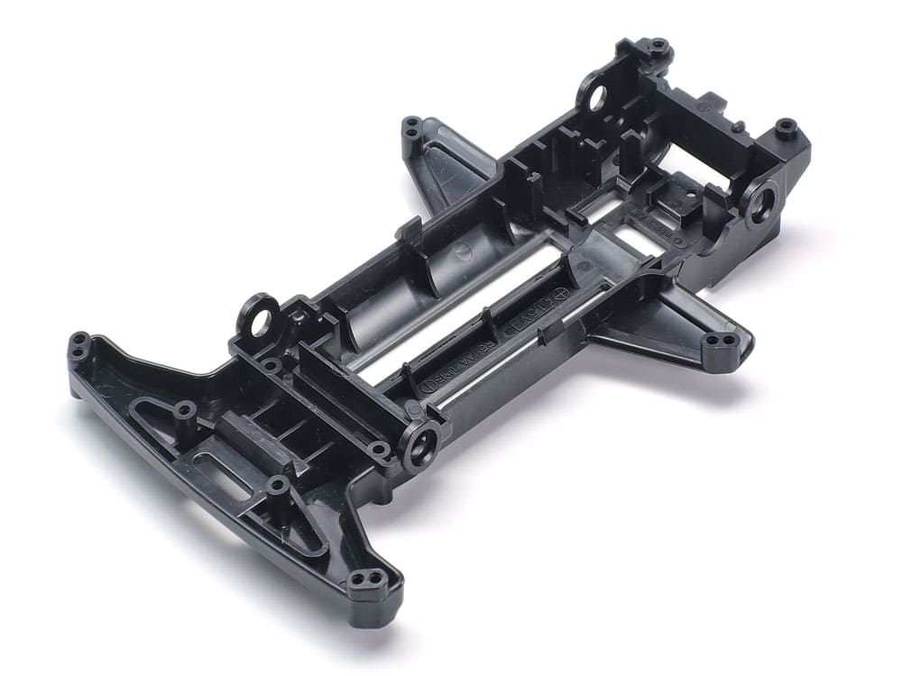 Mini 4WD GUP Reinforced Super TZ-X Chassis Black Fully Cowled Mini 4WD 25th Anniversary