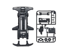 Mini 4WD GUP Reinforced Super TZ-X Chassis Black Fully Cowled Mini 4WD 25th Anniversary
