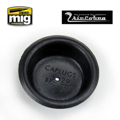 PVC Color Cup Lid for Ammo Aircobra Airbrush