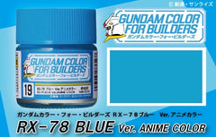 UG19 Gundam Color for Builders (10ml) RX-78 Blue ver. Anime Color (Semi-Gloss)
